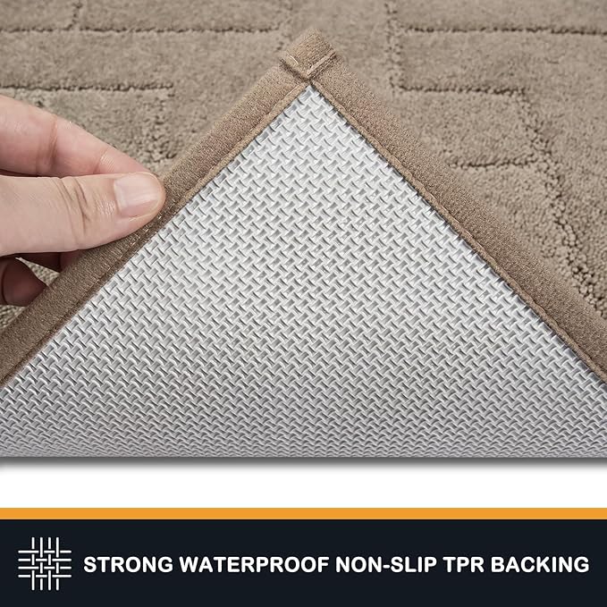 PURRUGS Dirt Trapping Door Mat 24" x 70", Non-Slip Machine Washable Entry Rug - Image 6