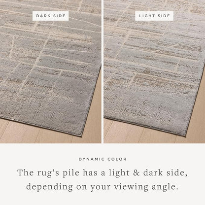 Loloi Amber Lewis Monty Collection MOT-07 Natural/Mist 2'-7" x 10'-0", .50" - Image 3