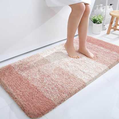 OLANLY Bathroom Runner Rugs Mat 47x24, Extra Soft Absorbent Microfiber Bath Rugs by OLANLY