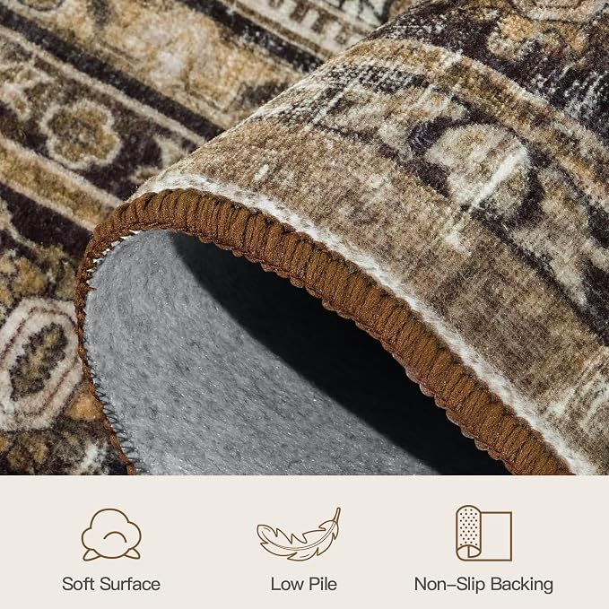 Lofus 10x14 Area Rug for Living Room, Soft Boho Carpets for Bedroom Dining Room - Image 7