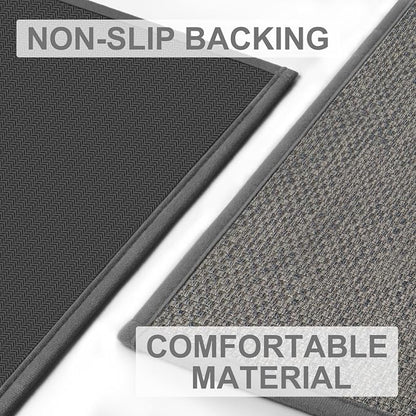 LEKEEPGO Door Mat 24"x36", Non Slip Door Mat Indoor Entrance, Rubber Backing - Image 3
