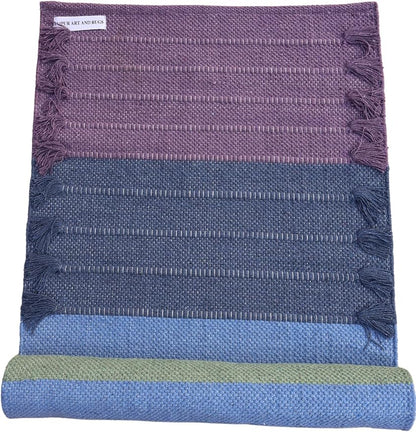 Jaipur art & Rugs Cotton Yoga Mat by JAIPURARTANDRUGS
