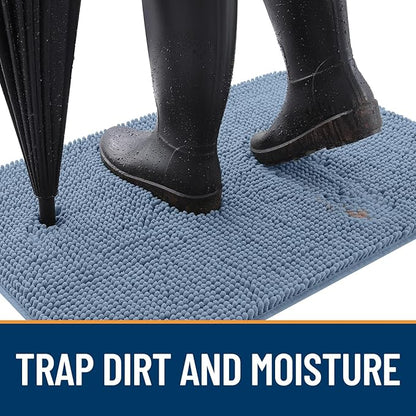 OLANLY Dog Door Mat for Muddy Paws 70x46, Absorbs Moisture and Dirt, Absorbent - Image 2