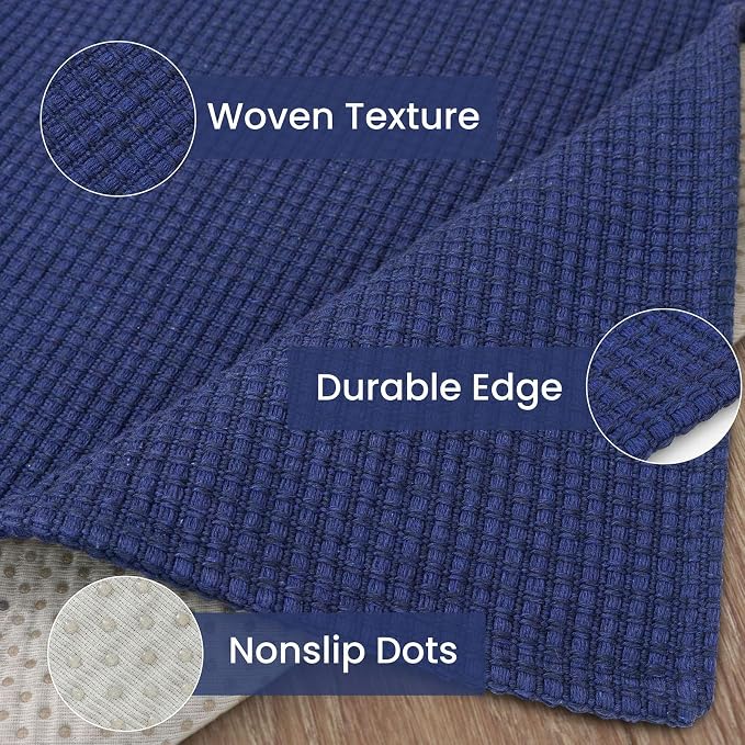 IOHOUZE Washable Runner Rug 3x10 Non Slip Rubber Backed Long Hallway Runner - Image 6