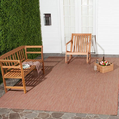 SAFAVIEH Outdoor Square Rug 6'7" - Image 2