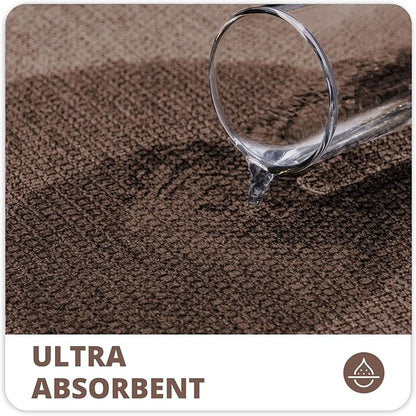 Bosap Bath Mat, Ultra Thin Bathroom Runner Rugs, Large Bath Mats - Image 3