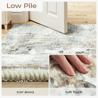 2x10 Washable Runner Rug Non-Slip - Image 5