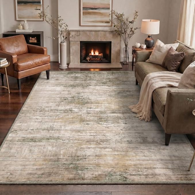 BEIMO Area Rugs 5x7 for Living Room Bedroom, Modern Abstract Machine Washable - Image 3