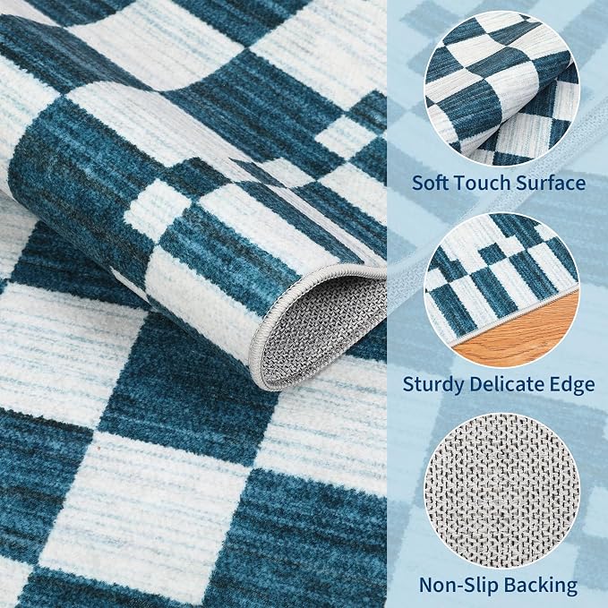GarveeHome 8×10 Area Rugs for Living Room, Non-Slip Washable Rugs 8x10 - Image 5