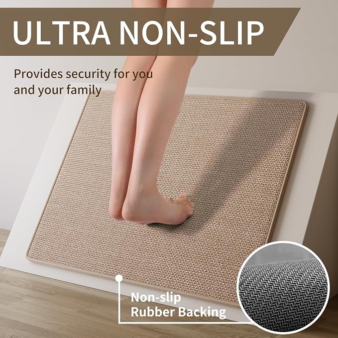 YDKGL Kitchen Mat Set of 2 PCS, Cushioned Non Slip Rugs - Image 4