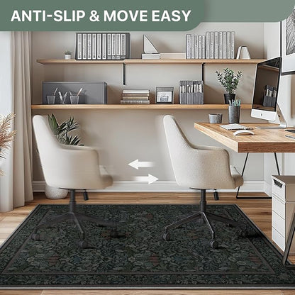36"x60" Office Chair Mat for Hardwood Tile Floor, Under Desk Carpet Protector - Image 5