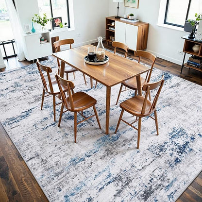 Area Rug Living Room Rugs: 9x12 Large Soft Indoor Carpet Modern Abstract Rug - Image 6