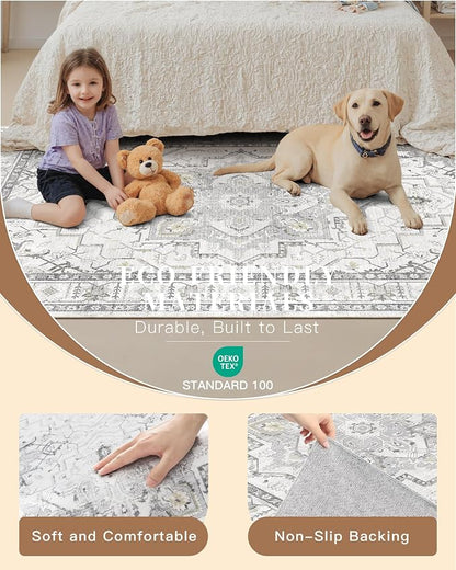 Madane Washable Runner Rug - Image 5