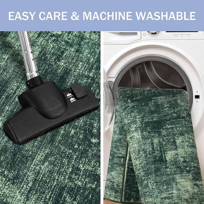IOHOUZE Abstract Runner Rug 3x18 Ft Washable Runners - Image 3