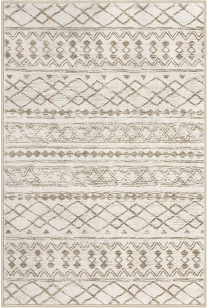 KUTA Area Rug 4x6 Boho, Moroccan Washable Rugs - Image 8