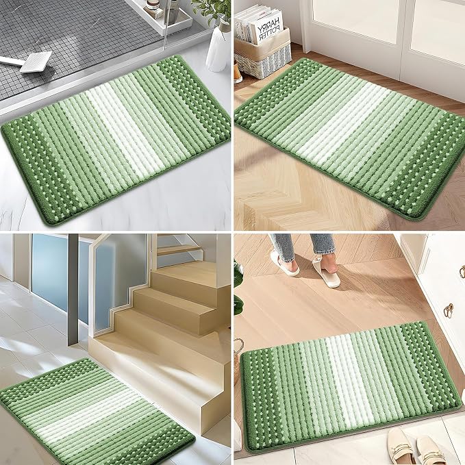 Kitinjoy Indoor Outdoor Door Mat, 59x24 Non-Slip Absorbent Dirt Trapper - Image 6