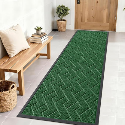 OLANLY Front Door Mat Indoor Outdoor Entrance, Waterproof All-Season, by OLANLY