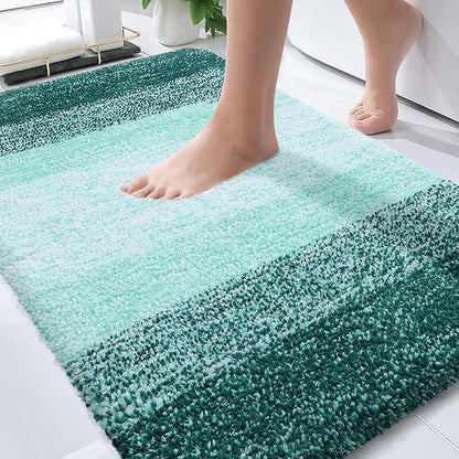OLANLY Bathroom Rugs Mat 36x24, Extra Soft Absorbent Microfiber Bath Rugs by OLANLY