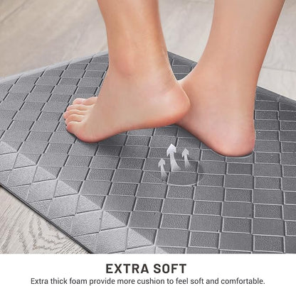 HappyTrends Kitchen Floor Mat Anti-Fatigue Kitchen Rug, Waterproof Non-Slip - Image 4