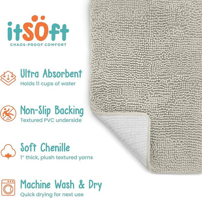 Dog Rugs for Muddy Paws 59x21 | Cleaner Mud Free Floors | Muddy Dogs Mats for - Image 7