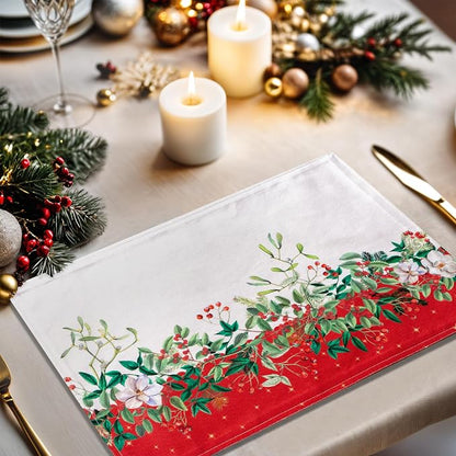 Maison d' Hermine Placemats Set of 4 Reusable 100% Cotton | Cloth Place Mats - Image 5