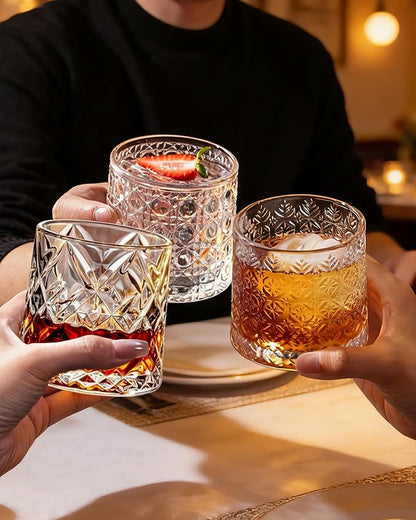 CEEFU 360° Spinning Whiskey Glasses Set - Image 9