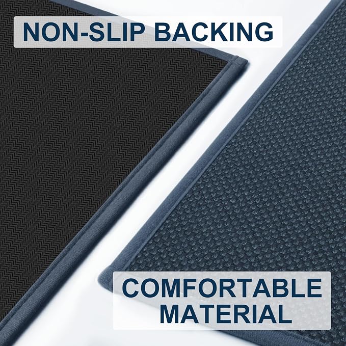 LEKEEPGO Door Mat 24"x47", Non Slip Door Mat Indoor Entrance, Rubber Backing - Image 3