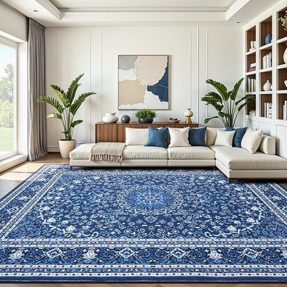 Lofus 8x10 Area Rugs for Living Room, Machine Washable Non-Slip Area Rug by Lofus