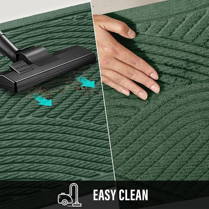 HIYARD Sturdy Front Door Mat, Absorbent Muddy Dirt Resist Welcome Door Mats - Image 7