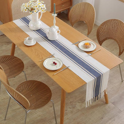 Blue Table Runner 90 Inches Long - Image 5