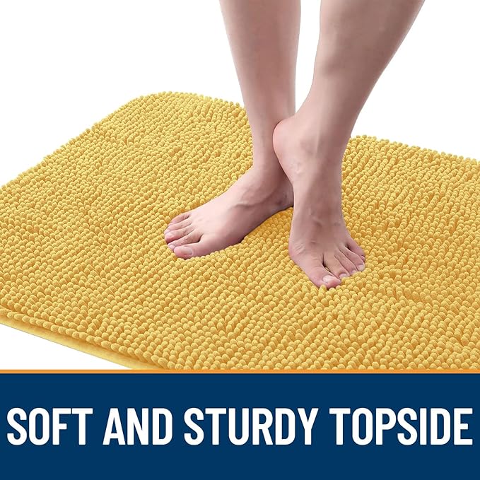 OLANLY Dog Door Mat for Muddy Paws 54x24, Absorbs Moisture and Dirt, Absorbent - Image 4