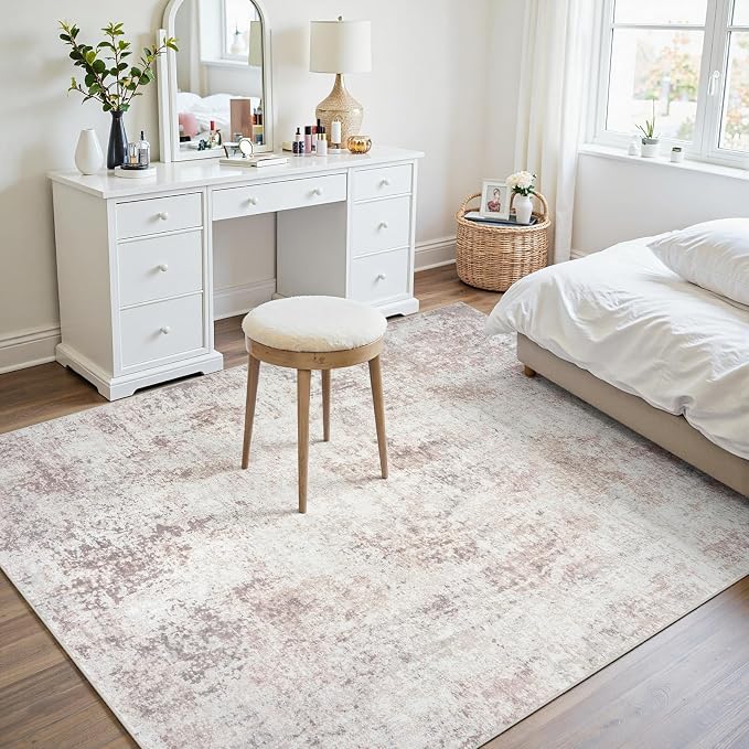 Area Rugs 6x9 Living Room: Large Soft Washable Rug Modern Abstract Anti-Skid - Image 6