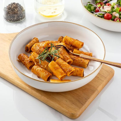 GBHOME 8.75'' Large Ceramic Pasta Bowls, 38oz Stoneware Pasta Serving Bowls Set - Image 4