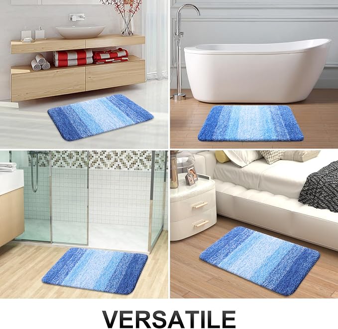 OLANLY Bathroom Runner Rugs Mat 70x24, Extra Soft Absorbent Microfiber Bath Rugs - Image 6