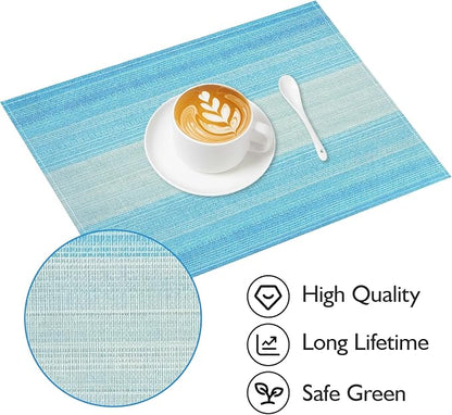 Placemats, Placemats Set of 4 Washable Place Mats, Heat Resistant Table Mats - Image 5