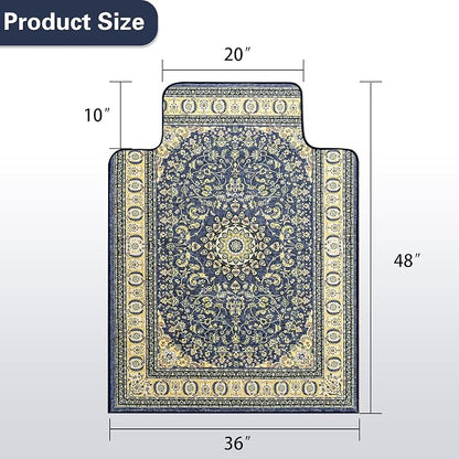 36" X 48" Office Chair Mat for Hardwood and Tile Floors, Under Desk Chair Mat - Image 5