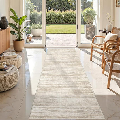 2x7 Runner Rug Non Slip, Thin Entryway Washable Rug by Restydon
