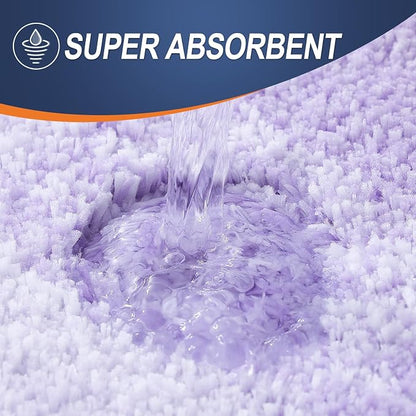 OLANLY Large Bathroom Rugs Mat 50x30, Extra Soft Absorbent Microfiber Bath Rug - Image 4