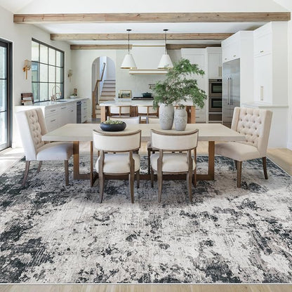 XLUEZ 8x10 Area Rugs for Living Room, Washable Modern Abstract Large Area Rug - Image 6