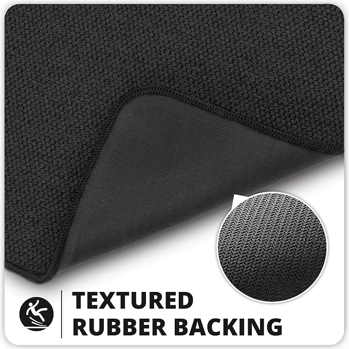 Bosap Bath Mat, Ultra Thin Bathroom Runner Rugs, Large Bath Mats - Image 4