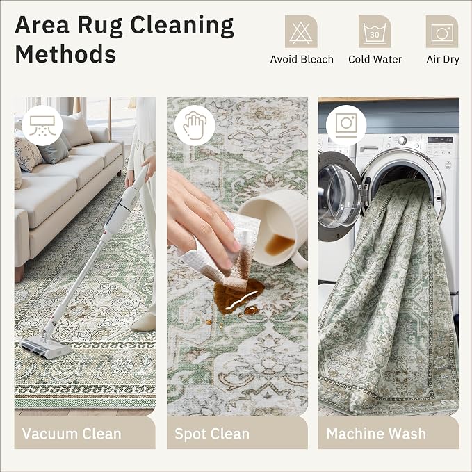 Soalmost 3x5 Rug, Small Area Rug - Image 9