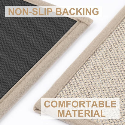 LEKEEPGO Long Door Mat 24"x59", Non Slip Door Mat Indoor Entrance, Rubber - Image 3