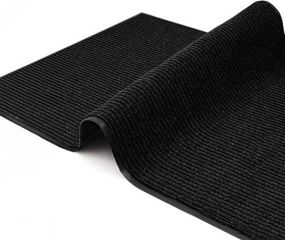 Large Door Mat 3' x 5' Black, Heavy Duty Commercial Floor Mat, Industrial Floor - Image 5