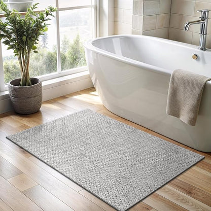 CAMILSON Easy Jute Rug 2x3, Indoor Outdoor Gray Color Farmhouse Area Rugs - Image 4