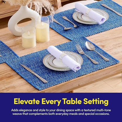 Sweet Home Collection 100% Cotton Placemats - Image 2