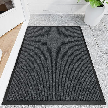 Front Door Mat, Commercial Door Mats Entrance, Low Profile Welcome Mats Non-Slip by NatureiFrontDoorMat