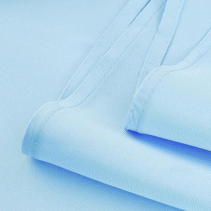Baby Blue Table Runner, Waterproof Washable Runners 60 Inches Long | Reusable - Image 5