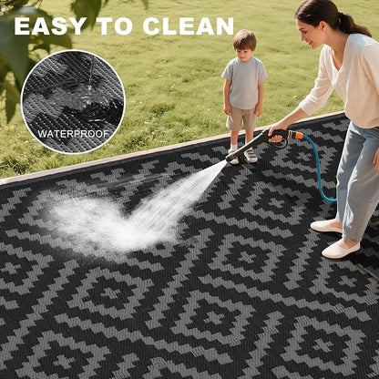 RURALITY Outdoor Rugs 8x10 Feet - Image 4