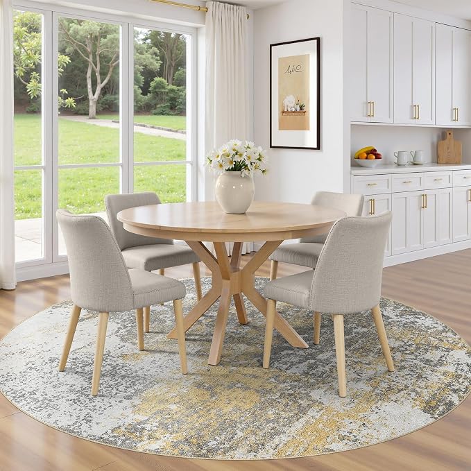 8ft Round Area Rug - Image 3