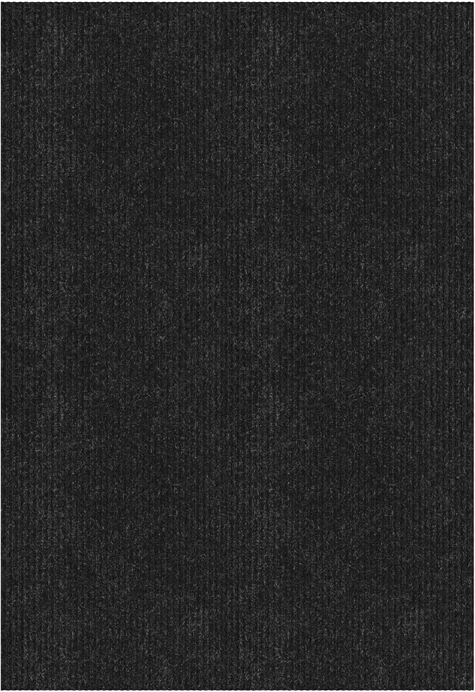 Ottomanson 6'6" x 10' Mud Mat Area Rug Scraper Carpet - Image 7